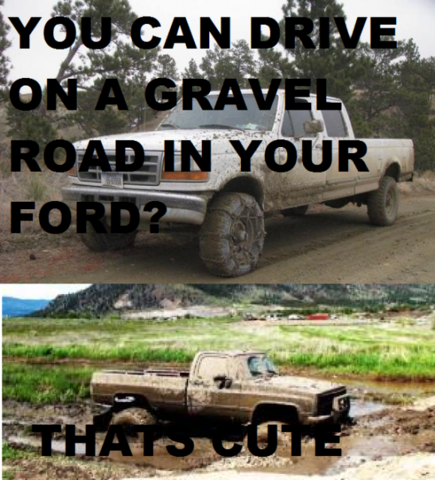 Chevy man vs ford man lyrics #7